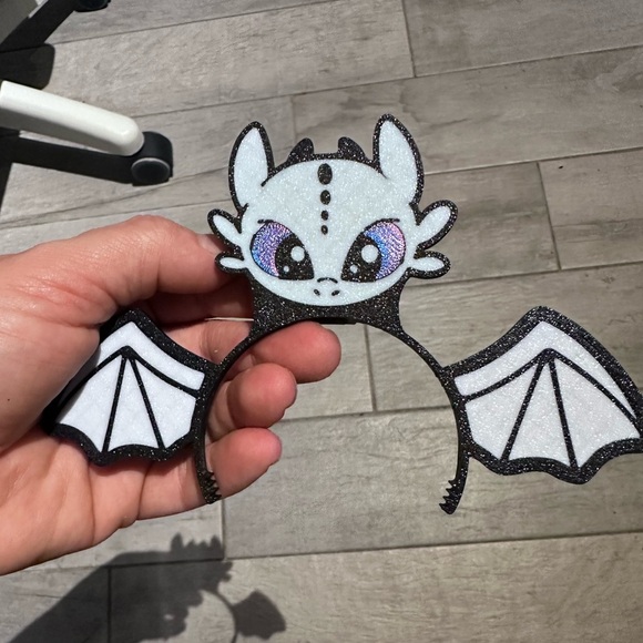 Dragon Headband with Wings for a labubu doll 
Luna - Picture 2 of 2